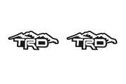 Toyota Emblem & Badges set with TRD logo (Type 5) Toyota emblems decoinfabric