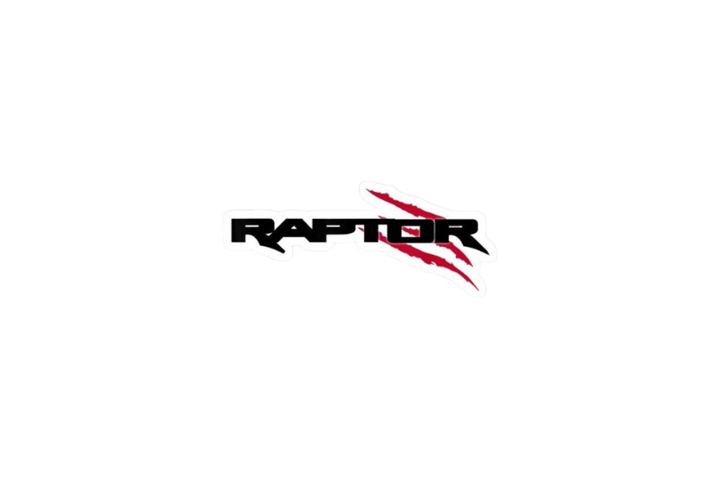 Ford Ranger Emblem & Badges set with Raptor logo (Type 4) – decoinfabric