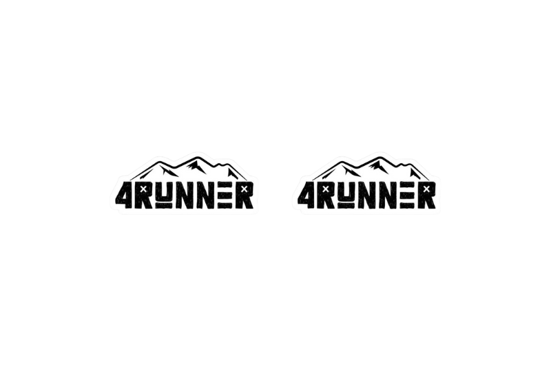 Toyota emblem for fenders with 4Runner logo