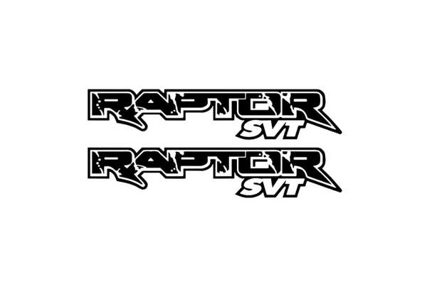 Ford Ranger Emblem & Badge Set - Grille and Tailgate Raptor SVT logo