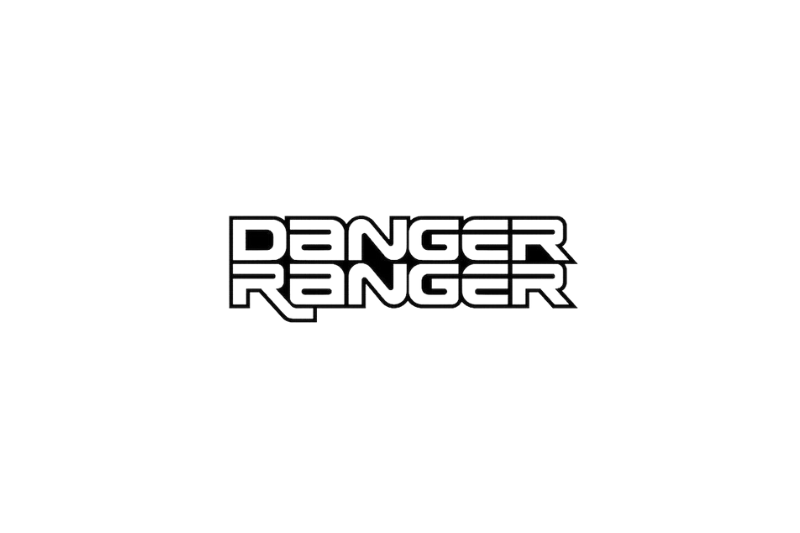 Ford Ranger Emblem & Badges set with Danger Ranger logo