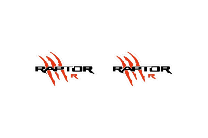Ford Ranger emblem for fenders with Raptor R logo