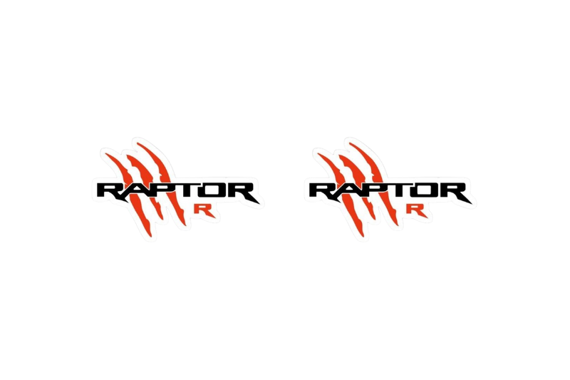 Ford Ranger emblem for fenders with Raptor R logo Ford emblems decoinfabric