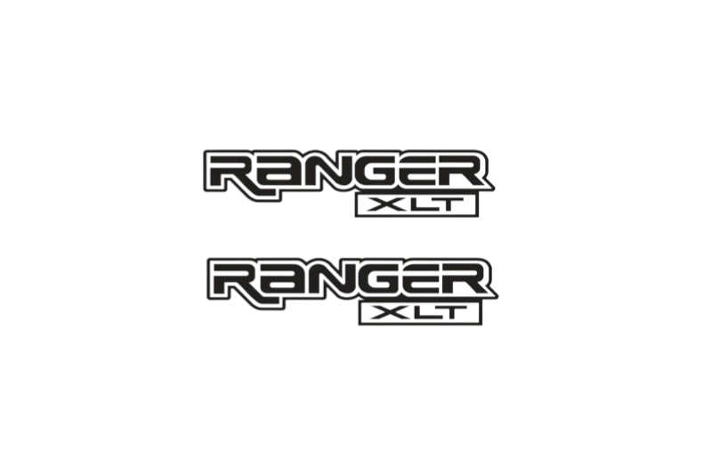 Ford Ranger Emblem & Badges set with Ranger XTL logo