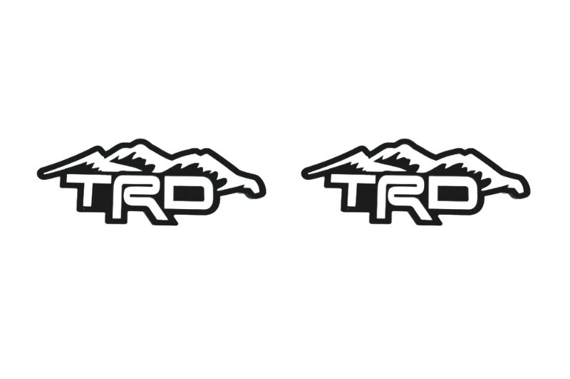 Toyota emblem for fenders with TRD logo (type 5)