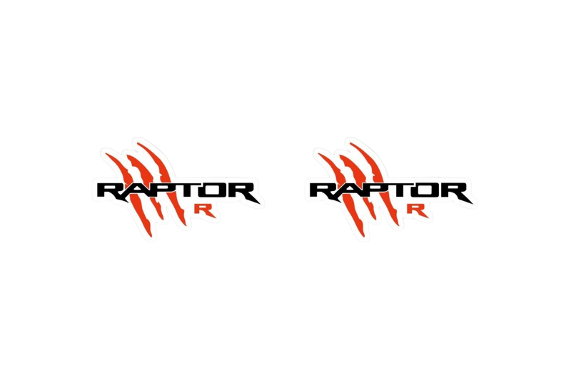 Ford Ranger Emblem & Badges set with Raptor R logo