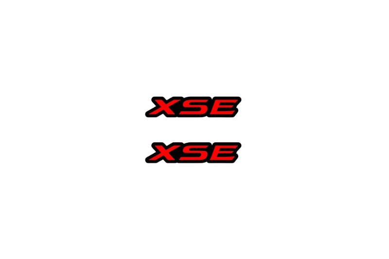 Toyota Emblem & Badges set with XSE logo