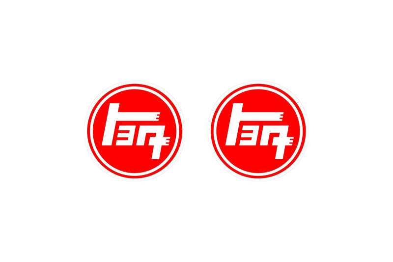 Toyota emblem for fenders with Classic TEQ logo Toyota emblems decoinfabric