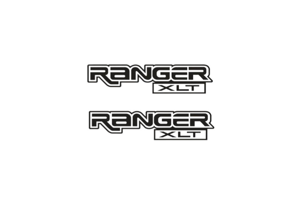 Ford Ranger Emblem & Badge Set - Grille and Tailgate Ranger XTL logo