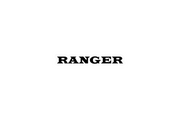 Ford Ranger tailgate trunk rear emblem with Ranger logo (Type 4) Ford emblems decoinfabric