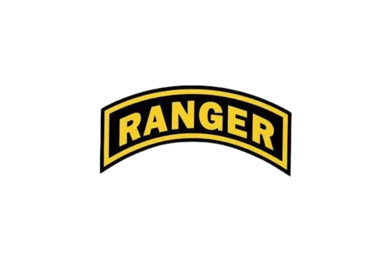 Ford Ranger Radiator grille emblem with Ranger logo (Type 2) Ford emblems decoinfabric BLACK YELLOW