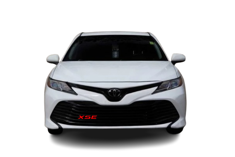 Toyota Radiator grille emblem with XSE logo Toyota emblems decoinfabric