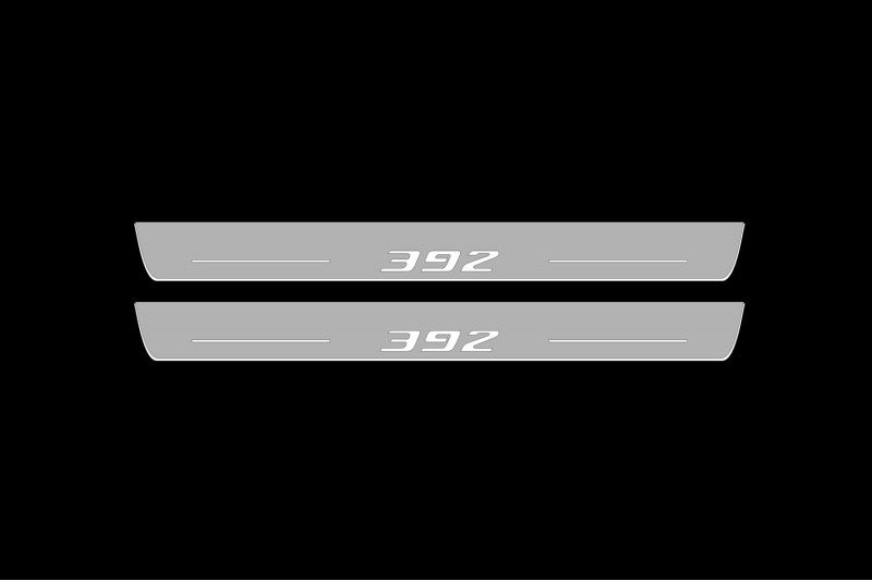 Dodge Charger 2011+ Car Light Sill With Logo 392 Dodge Led Door Sills opdesign