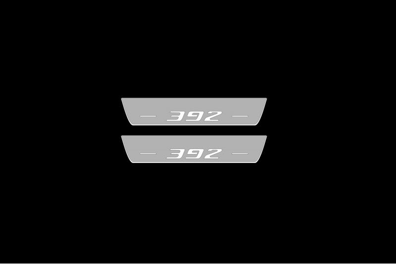 Dodge Charger 2011+ Car Light Sill With Logo 392 Dodge Led Door Sills opdesign