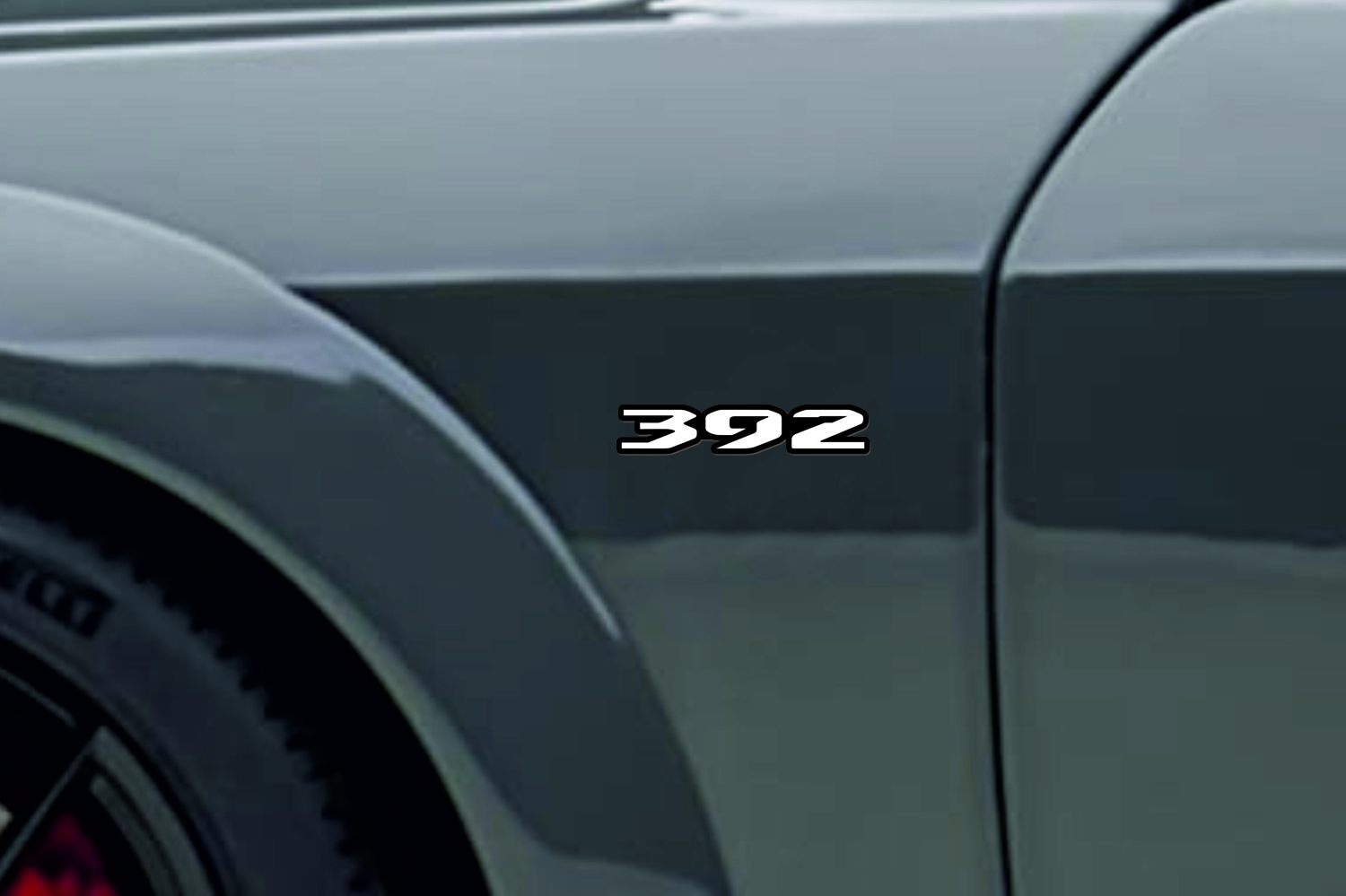 DODGE emblem for fenders with 392 logo (type 3)