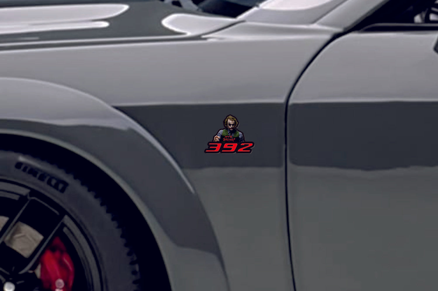 DODGE Kühlergrill-Emblem mit R/T-Logo