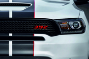 Dodge Radiator grille emblem with 392 Blood logo Dodge emblems decoinfabric