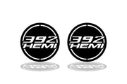 DODGE emblem for fenders with 392 HEMI logo Dodge emblems decoinfabric