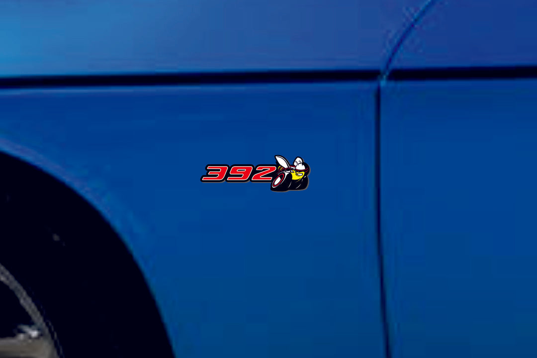 Dodge Emblem & Badges set with 392 Scat Pack logo Dodge emblems decoinfabric