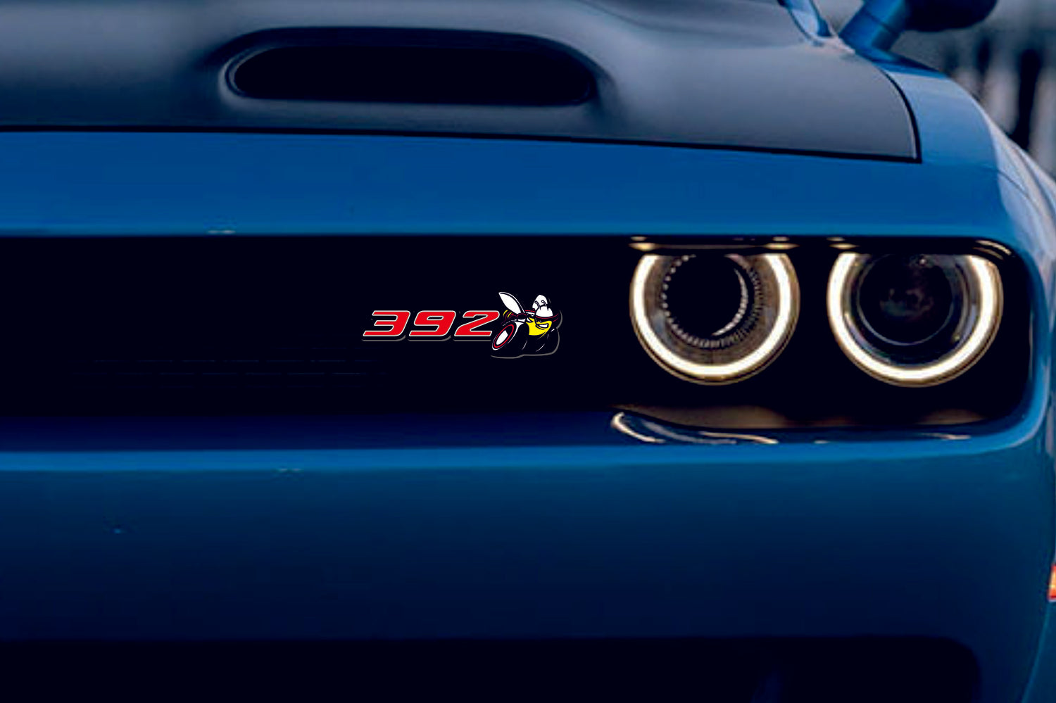 Dodge Emblem & Badges set with 392 Scat Pack logo