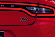 Chrysler tailgate trunk rear 3D emblem with 392 logo (type MIXT) Var. 2