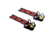 Dodge emblem for fenders with 392 Scat Pack logo Dodge emblems decoinfabric