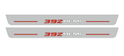 Chrysler 300C II 2011+ Door Sill Led Plate With 392 HEMI Logo Chrysler Led Door Sills opdesign