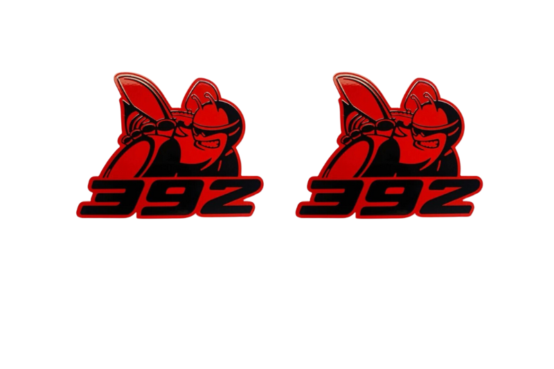 Dodge Emblem & Badges set with 392 Scat Pack logo (Type 5)