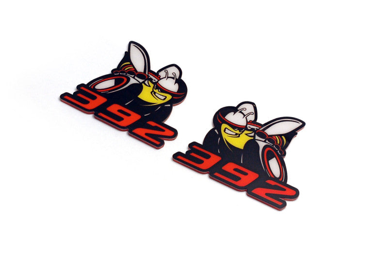 DODGE emblem for fenders with 392 Scat Pack logo (Type 4) Dodge emblems decoinfabric