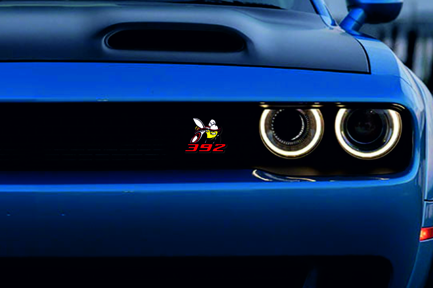 Dodge Emblem & Badges set with 392 Scat Pack logo (Type 4)