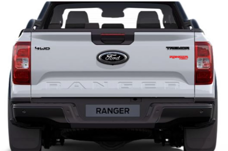 Ford Ranger Emblem & Badges set with Ranger 4.0L logo (Type 2)