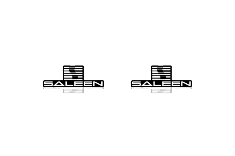 Ford Mustang Emblem & Badges set with Saleen logo (Type 2) Ford emblems decoinfabric