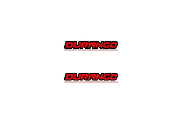 Dodge Emblem & Badge Set - Grille and Tailgate Durango logo