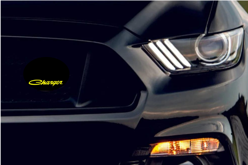 Dodge Emblem & Badges set with Dodge Charger logo (Type 3) Dodge emblems decoinfabric