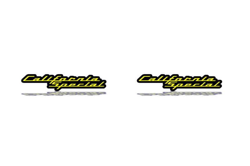 Ford Mustang Emblem & Badges set with California Special logo