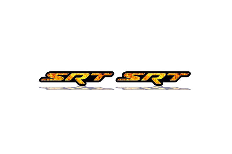 DODGE emblem for fenders with SRT Fire logo