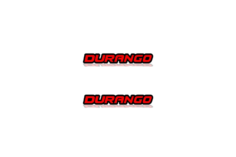 Dodge Emblem & Badges set with Durango logo