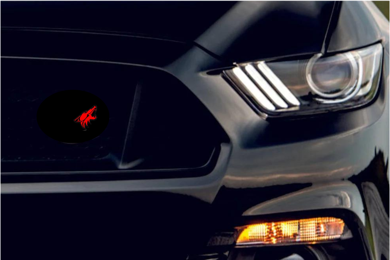 Ford Mustang Emblem & Badges set with Coyote logo (type 3)