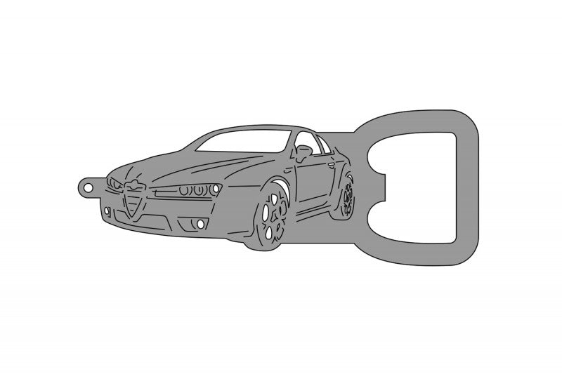 Keychain Bottle Opener for Alfa Romeo Brera 2005-2010 Keychains opdesign