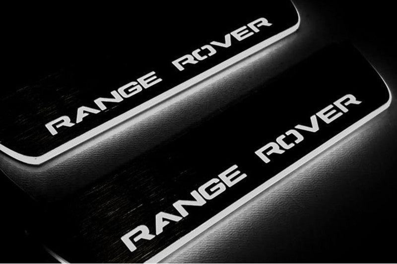 Range Rover Sport I 2005-2013 LED Door Sills With Logo Range Rover