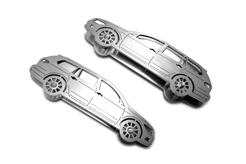 Volkswagen Passat B8 Universal (2015-2023) Floor Mat Emblem Set – Stainless Steel Badges Car Mats Badges Decoin