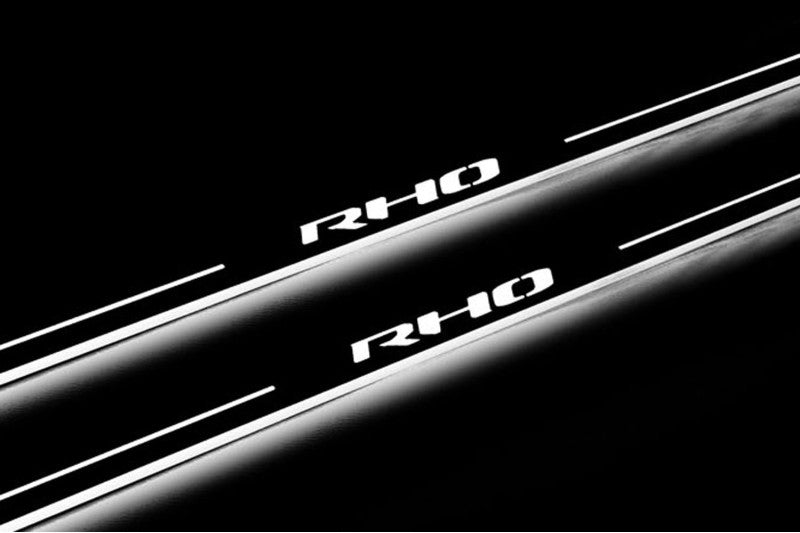 Ram V 2019+ Door Sill Led Plate With RHO Logo