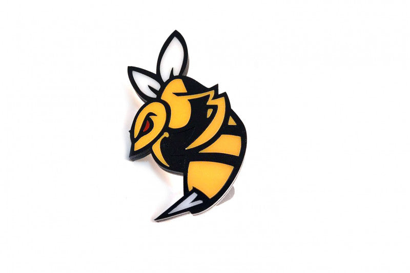 Dodge tailgate trunk rear emblem with Strong Bee logo Dodge emblems decoinfabric