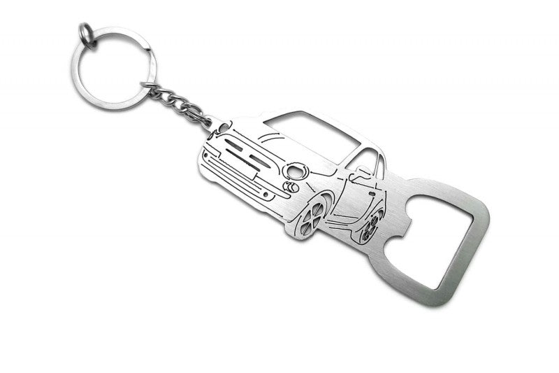 Keychain Bottle Opener for Fiat 500 2007+ Keychains opdesign