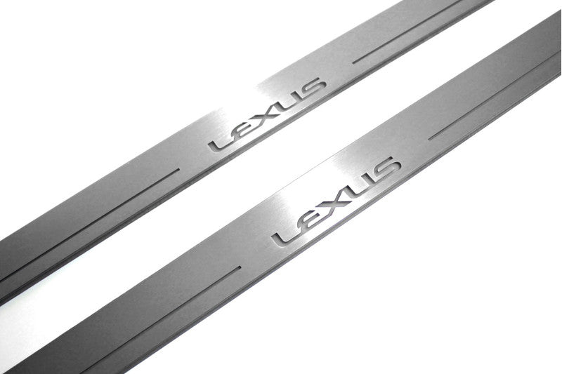 Lexus GS III 2005-2012 Door Sill Lights With Logo Lexus Lexus Led Door Sills opdesign