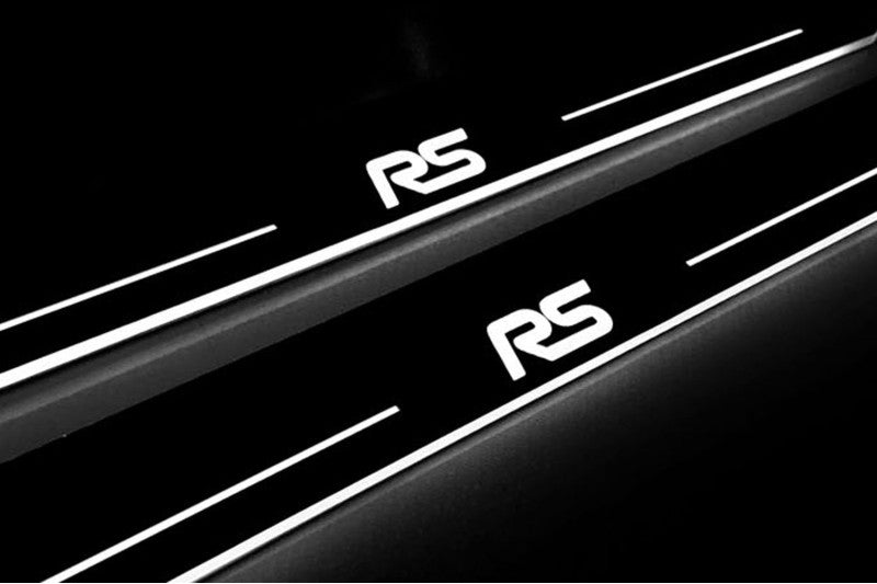 Ford Focus III 2011-2018 Led Door Sills With Logo RS