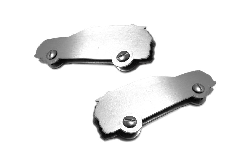 Jeep Wrangler JK 5D (2007-2018) Floor Mat Emblem Set – Stainless Steel Badges Car Mats Badges Decoin