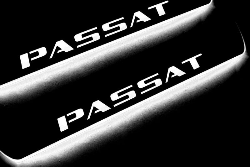 Volkswagen Passat B8 2015-2023 Car Door Sill With Logo Passat (type 1) Volkswagen Led Door Sills opdesign