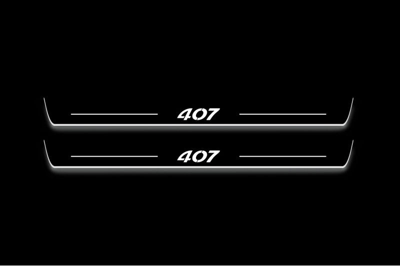 Peugeot 407 2004-2010 Car Sill With Logo 407