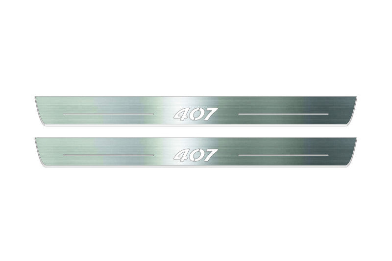 Peugeot 407 2004-2010 Car Sill With Logo 407